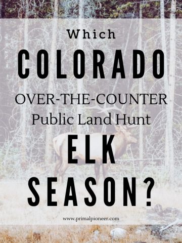 Run through the pros and cons of each Colorado elk hunting season to figure out which season is right for your DIY Colorado elk hunt.
