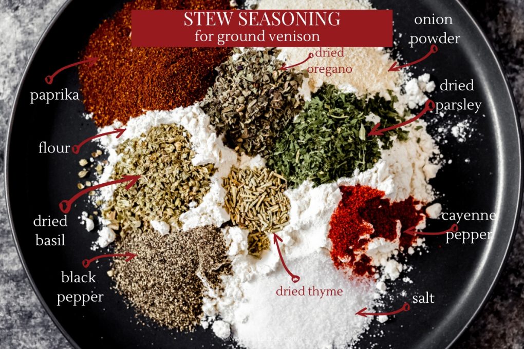 spices for a stew seasoning mix