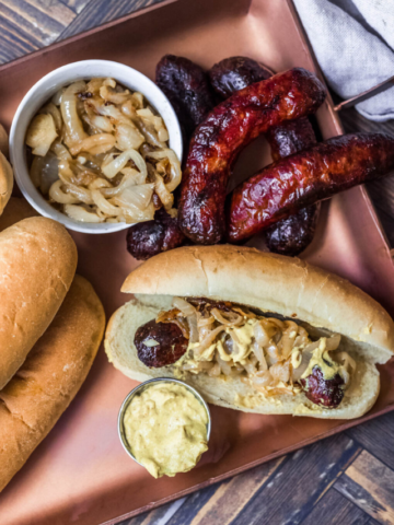 Traeger smoked brats-Cover image