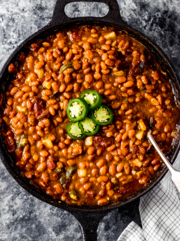 Smoked Baked Beans-Cover image