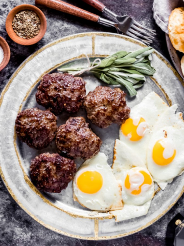 Ground Venison Breakfast Sausage-Cover image